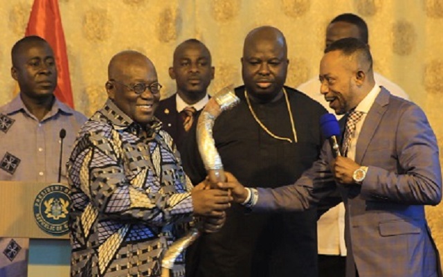 President Akufo-Addo And Rev. Isaac Owusu Bempah