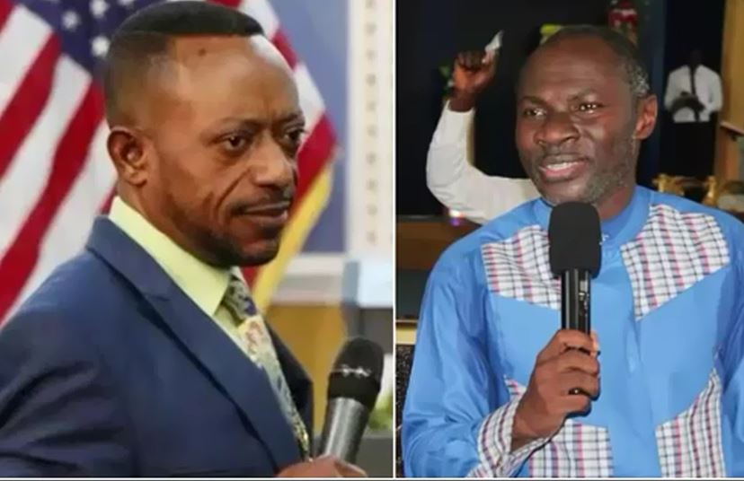 Apostle Dr. Isaac Owusu Bempah (Left) And Prophet Emmanuel Badu Kobi (Right)