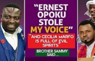 Brother Sammy Exposed Gospel Singers on Delay TV Show - “Ernest Opoku stole my voice and Cecilia Marfo is full of evil spirits” [Video]