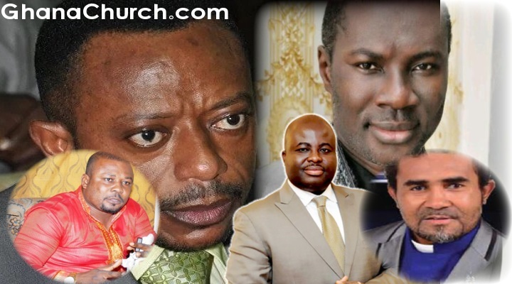 From Right: Prophet Dennis Whole, Prophet Emmanuel Badu Kobi, Prophet Agyeman Prempeh, Prophet Dr. Isaac Owusu Bempah and Prophet Dr. Emmanuel Kofi Enim