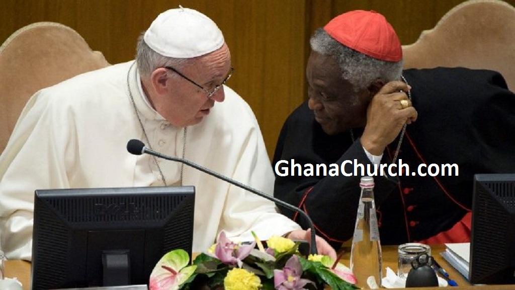 Pope Francis and Cardinal Peter Turkson