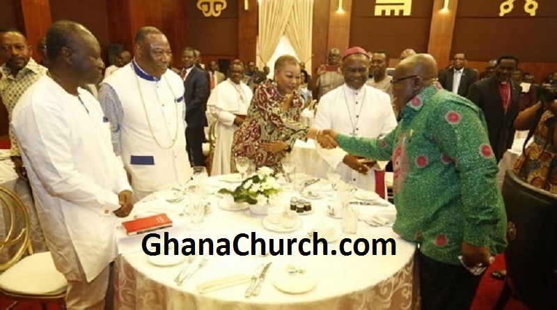 President Akufo-Addo's breakfast meeting with members of Ghana Clergy