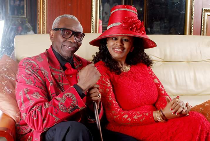 Pastor Ayo Oritsejafor, the founder of Word of Life Bible Church and his wife.